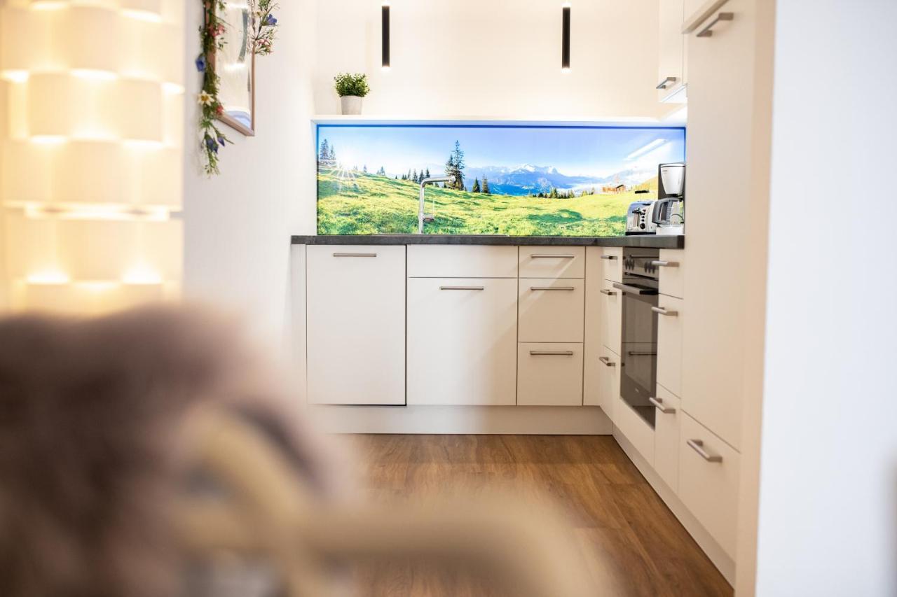 Gluecksgriff Apartment การ์มิช-พาร์เทนเคียร์เชน ภายนอก รูปภาพ