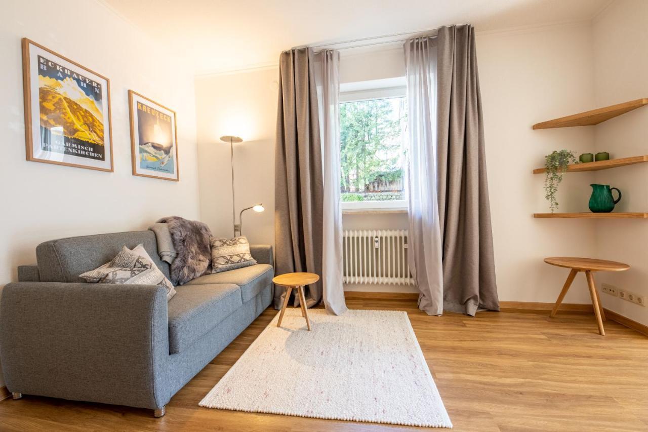 Gluecksgriff Apartment การ์มิช-พาร์เทนเคียร์เชน ภายนอก รูปภาพ